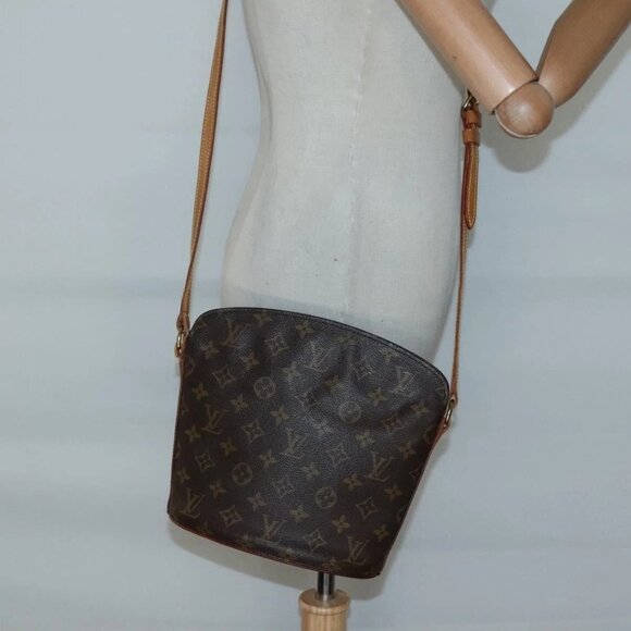LOUIS VUITTON Monogram Drouot Shoulder Shoulder Bag M51290 LV Auth gh470 - Picture 3 of 16